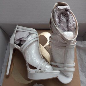 2 for $25! White Stiletto High Heels